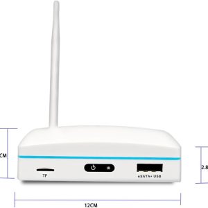 Expandable 8CH Mini NVR & Security Cameras System