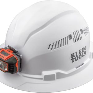 Klein Tools 60407 Hard Hat, Light, Vented Full Brim Style, Padded,