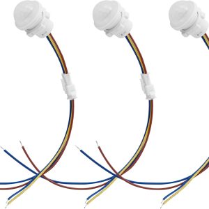 3 Pack Motion Sensor Switch, PIR Sensor Smart Detection